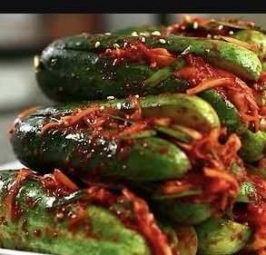 Кимчи из огурцов острый вкусный