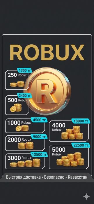 продажа Робуксов