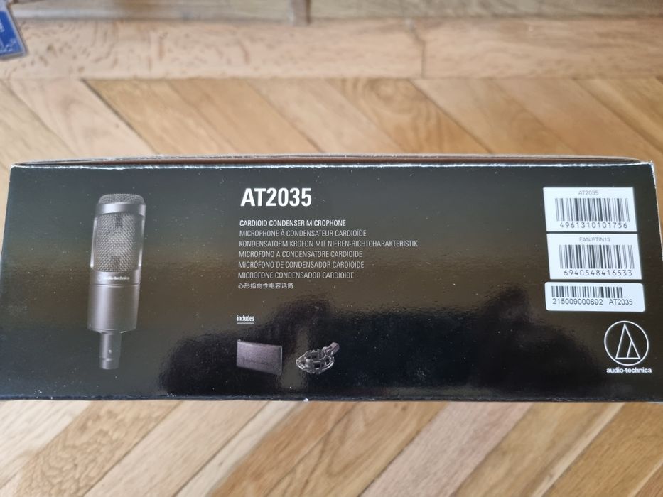 Microfon studio Cardioid Condenser Audio-Technica AT2035