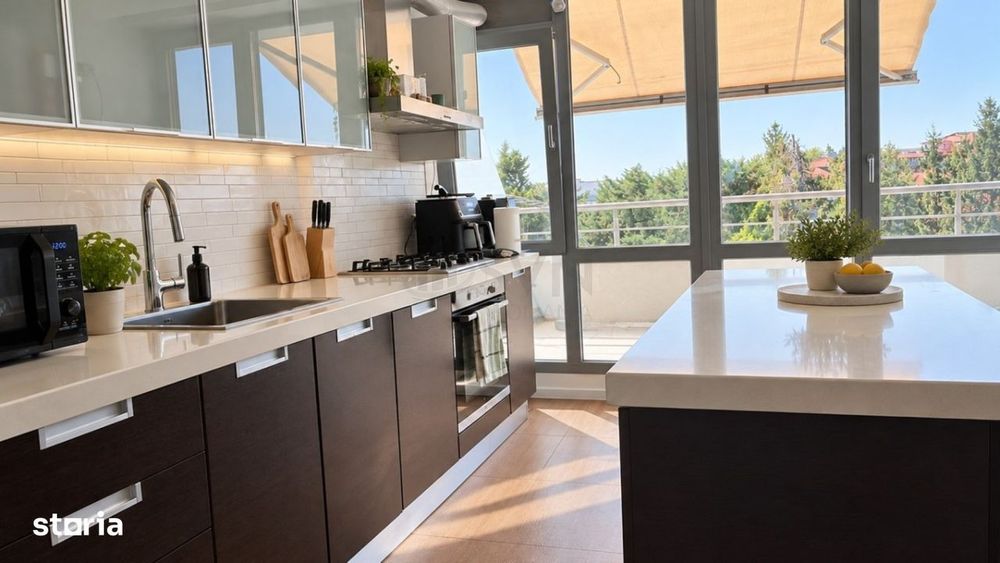 Apartament Iancu Nicolae 4 camere 200 mp utili cu piscina paza spatii — fotografia 3
