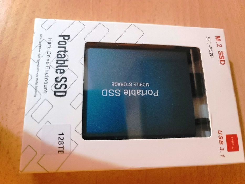 Xiaomi SSD Оригинален 128TB твърд диск 128 терабайта вход USB тип "С"