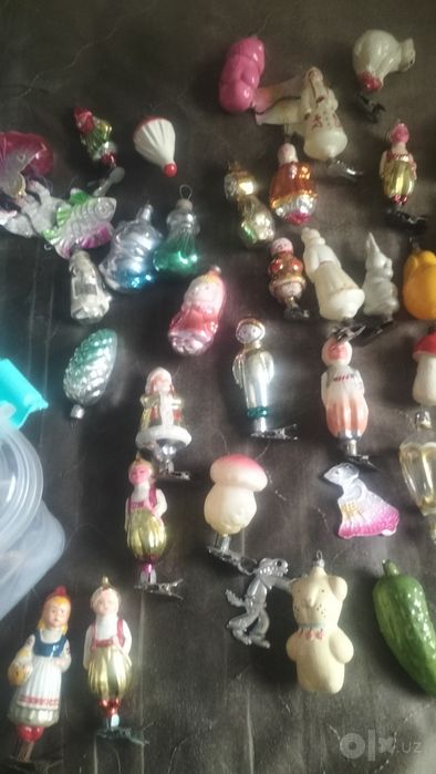 Продаются советские ёлочные игрушки