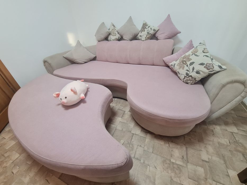 Vând Grup de colț Romanița roz