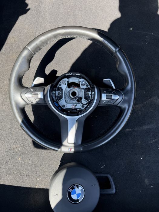 М волан с подгрев,вибрация бмв х5 х6 ф15 ф16 (volan s podgrev bmw x6)