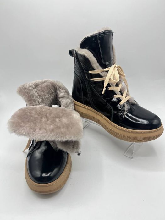 Зимние. Натуральная кожа, мех. Турция