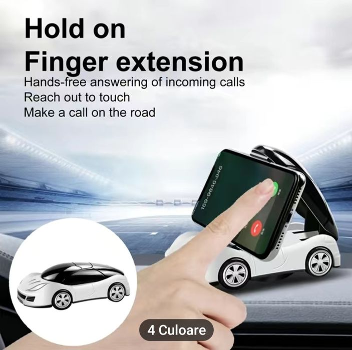 Suport pentru telefon pliabil tip masina