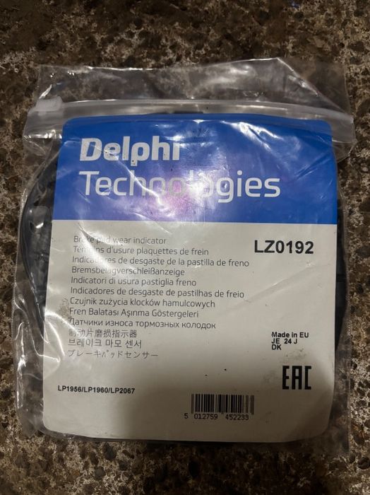 Set placute frana spate cu senzor Delphi LP1927 LZ0192 Produs Nou