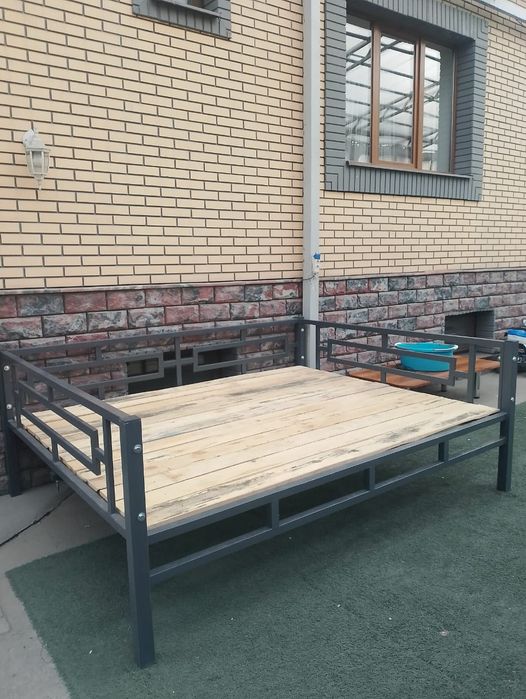 Тапчан, беседка, варота жасаймыз