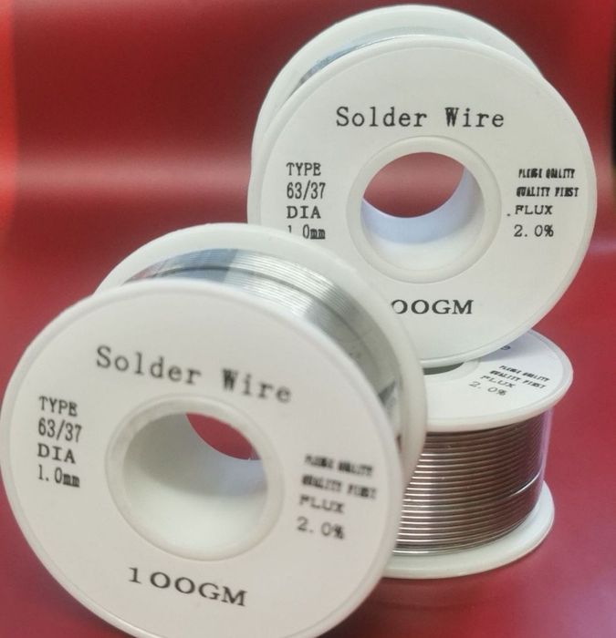 Качествен тинол за запояване 1 мм. Тинола е а съотношение 63/37