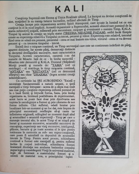 Kali, Tara și Bhuvaneswari - broșuri