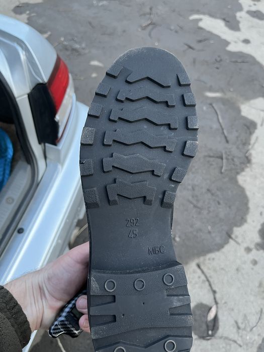 Ботинки кожаные 45 размер