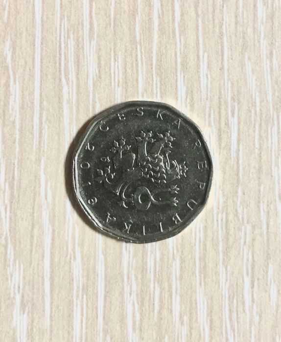 Монета - 2 крони, Чехия