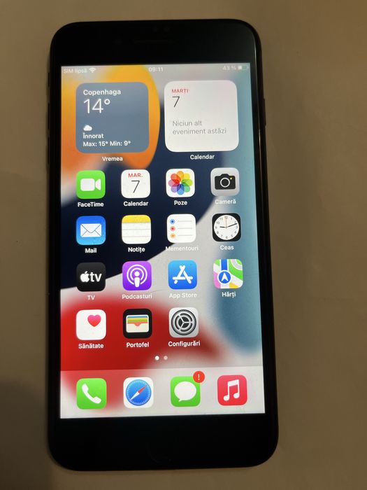 Iphone 7 plus 256 Gb 77% baterie,functional perfect