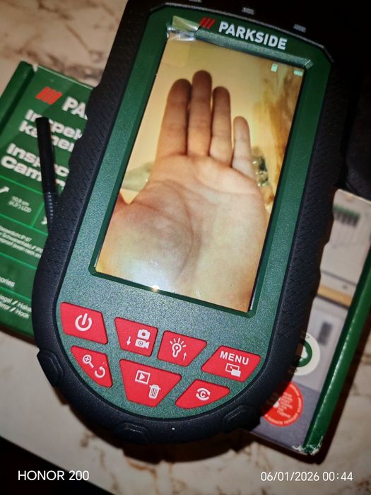 Cameră endoscopică parkside