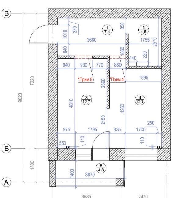 Проекты, чертежи, планировки AutoCAD