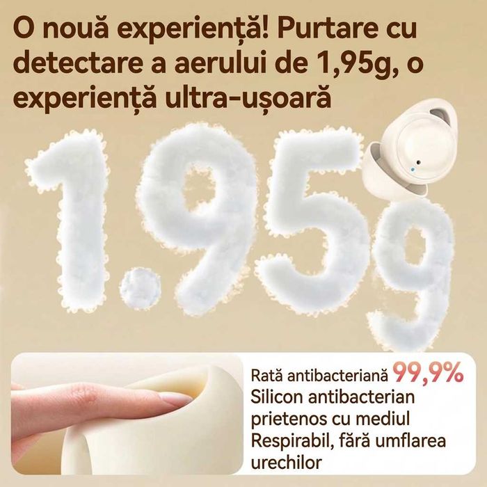 Căști "Invisible" pentru Dormit – Confort Suprem pentru Cei Care Dorm pe o Parte