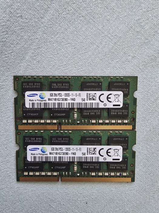 So-Dimm DDR3  2x8GB