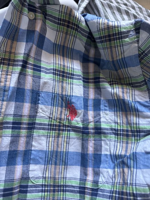 Мъжка риза US Polo Assn L Stretched Fit