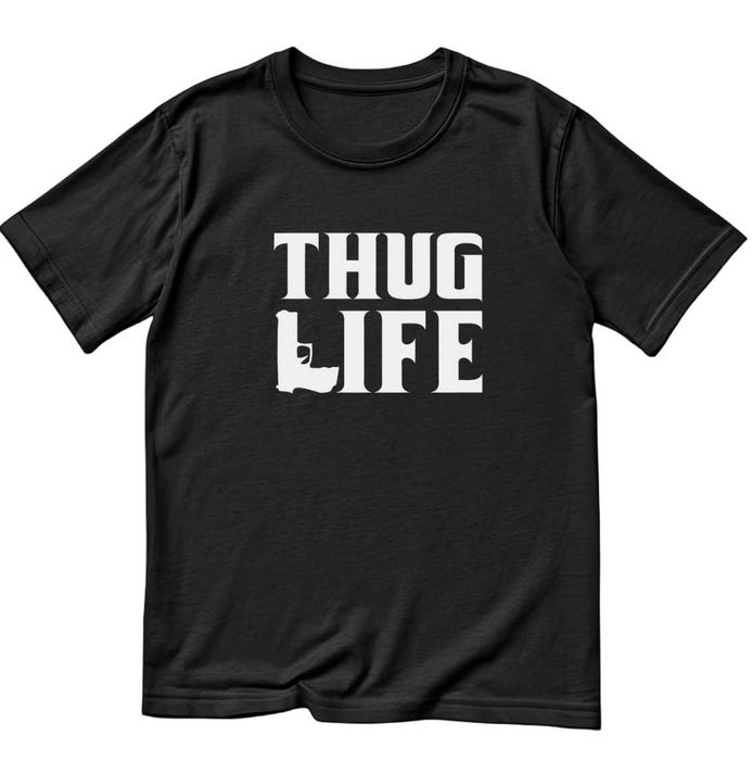 Тениска Thug Life Памучна 2pac тениски размери от S-5XL