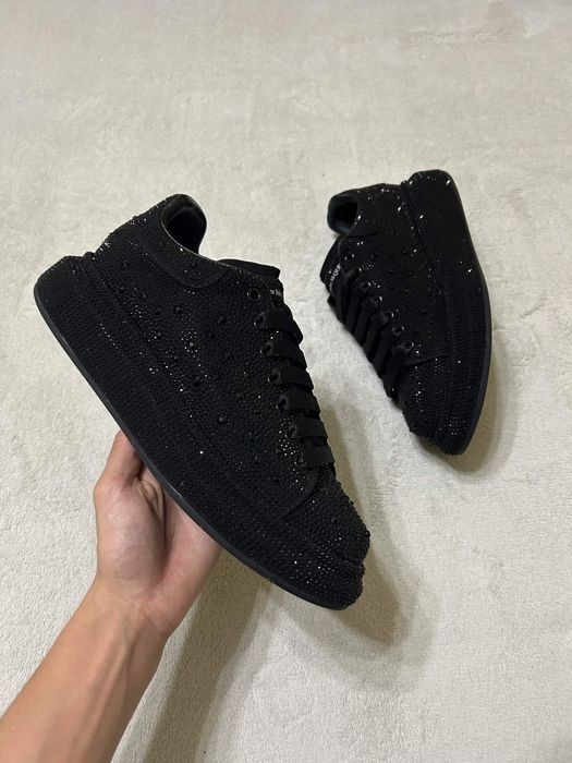 Alexander McQueen Full Crystale Negru marimea 42/43