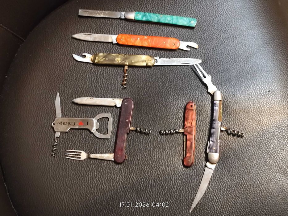 Комплект от /7 сгъваеми ножчета.