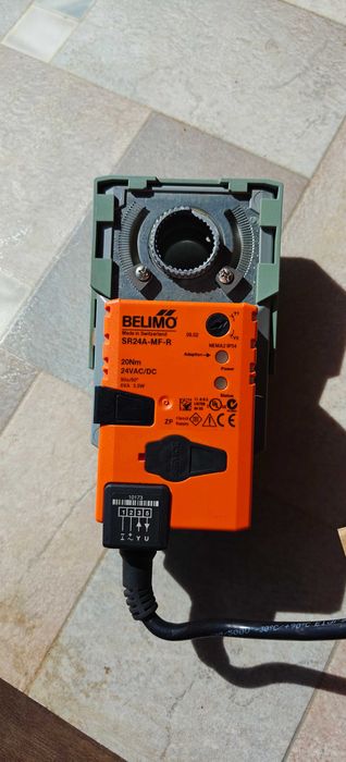 Ротационен акутатор за вентили Вesimo sr24a-mf-r