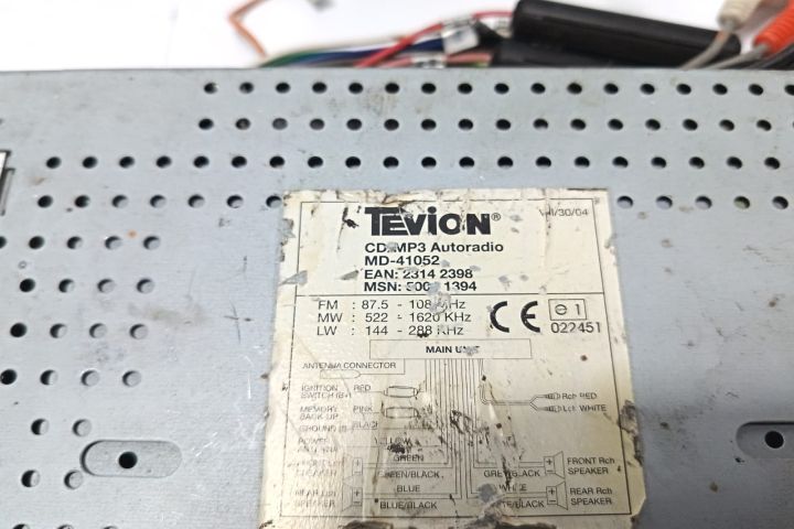 Radio CD mp3 Tevion MD41052    seria