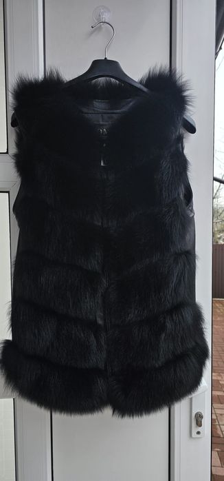 Haina din blana naturala de iepure