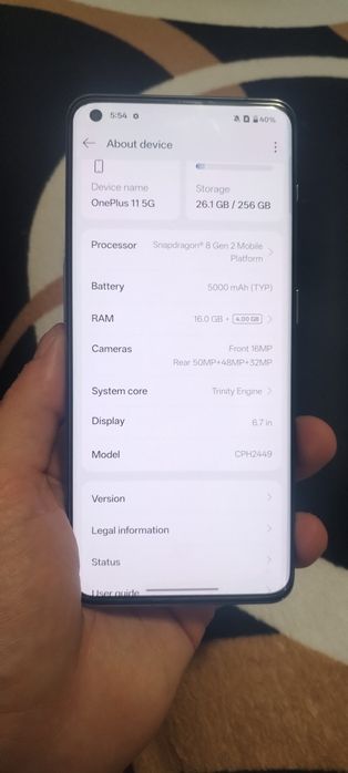 OnePlus 11 5G impecabil