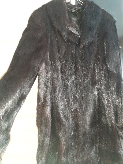 Шуба из меха нутрии