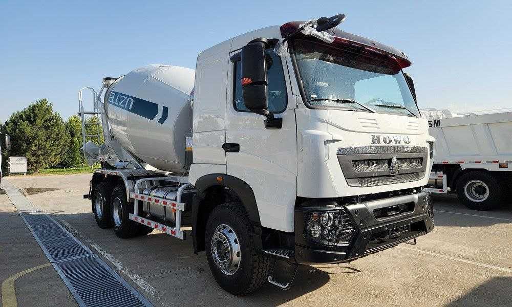Миксер  Автобетономиксер Howo-T7S 6x4 - 10 куб.м   Дизельный готовый