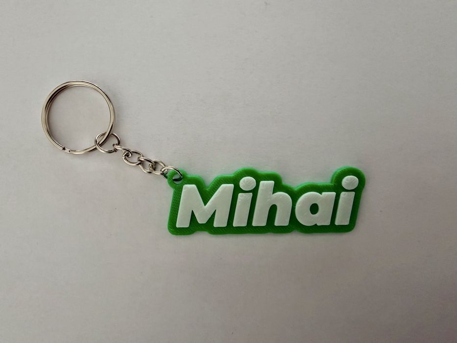 Brelocul personalizat cu nume