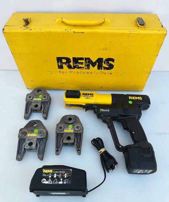 REMS Akku-Press ACC - Акумулаторна радиална преса 14.4V 3.2Ah комплект