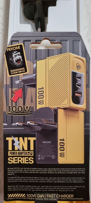 Încărcător 100w tehnologie GaN Super Fast Charger