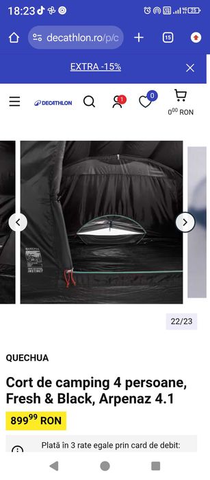 vand cort 4 persoane