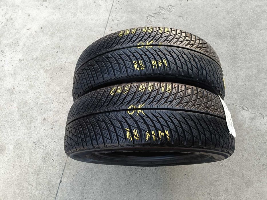 Set 4 anvelope de iarna 235 60 18 michelin pilot alpin 5 profil 7,8 mm