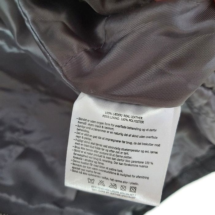 Geacă din piele naturală Patino, marimea L.