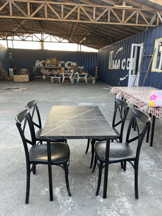 Стол 9 шт Стулья 20 шт