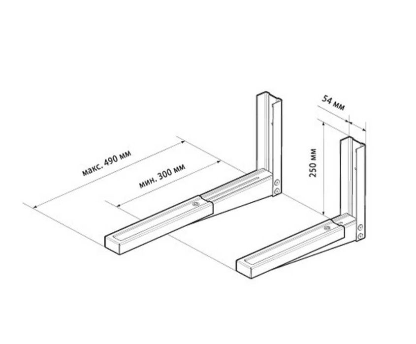 Кронштейн для СВЧ