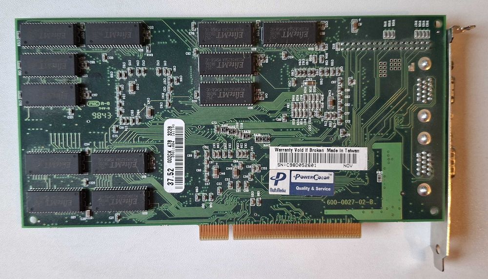 Placa video accelerator grafic 3Dfx Voodoo 2