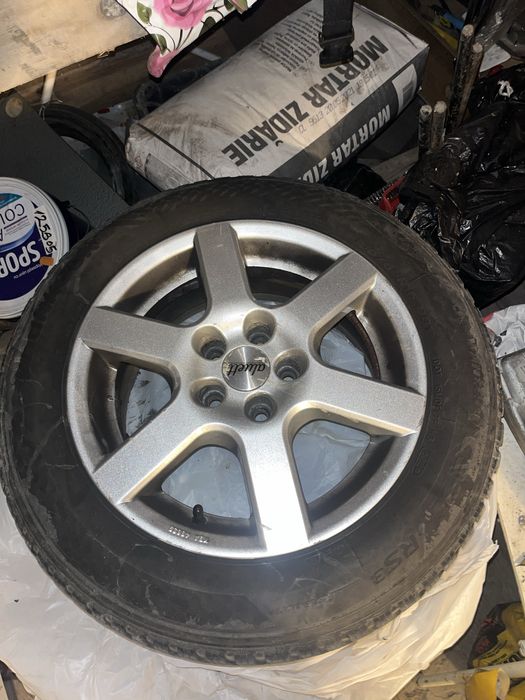 Jante Aluett R15 5x100 cu anvelope de iarnă noi