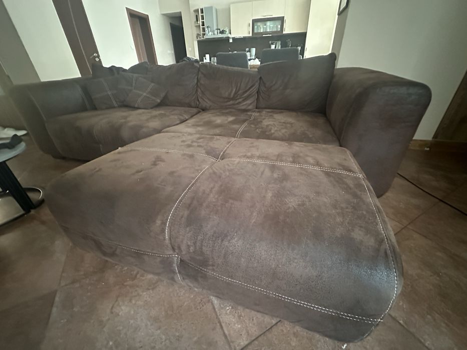 НАМАЛЕН Диван с табуретка за лежанка