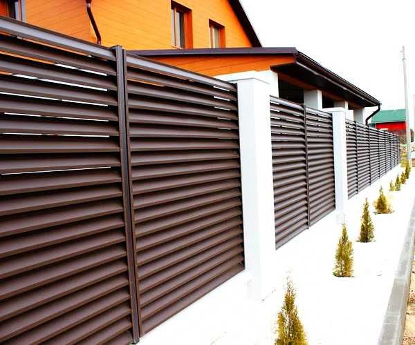 Garduri din sipca metalica, panou tip jaluzele, alte modele de vanzare