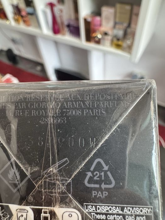 Armani Code 75ml EDP, nou, 100% original, posibilitate verificare autenticitate in persoana