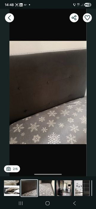 Vând pat cu somiera