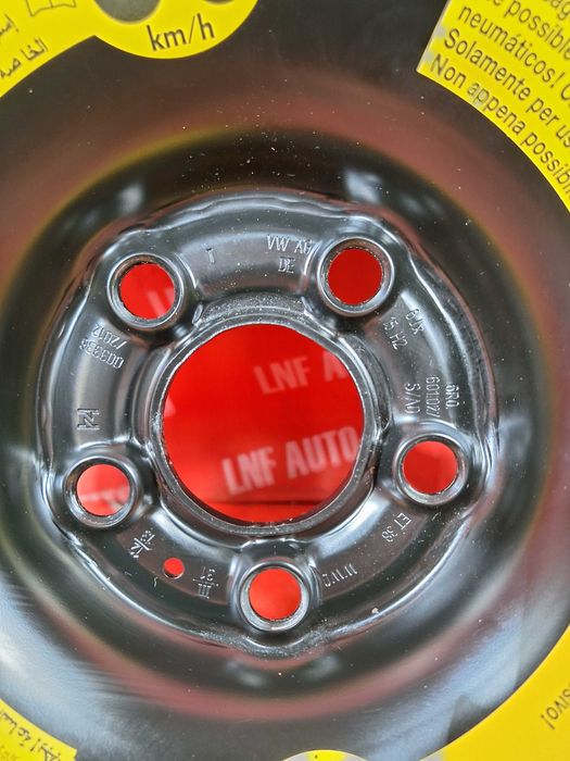 Roata Rezerva 5x100 15'' OE VW Polo Skoda Fabia Scala Rapid Seat Ibiza