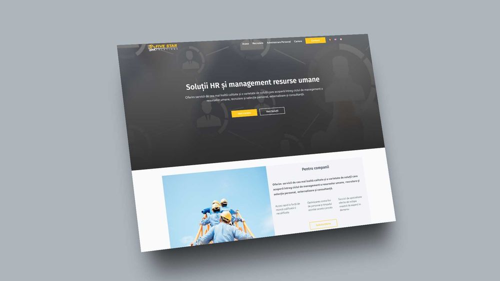 Dezvoltare site web/aplicatii mobile/branding/SEO, PrimoStudio.net
