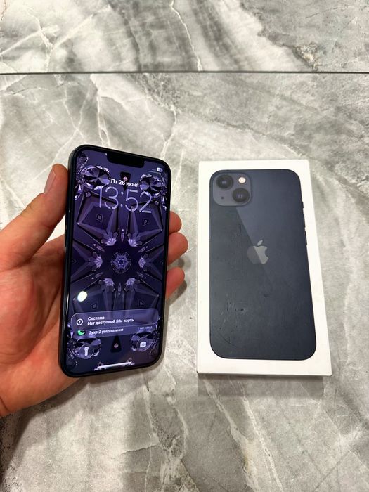 Iphone 13 black 256gb LL/A ideal sotiladi!