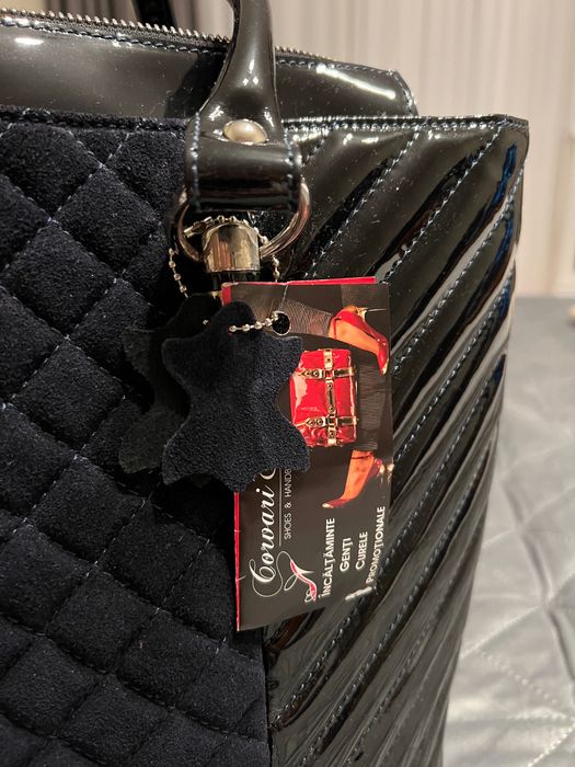 Geanta de piele, NOUA CU ETICHETA fabricata in Romania