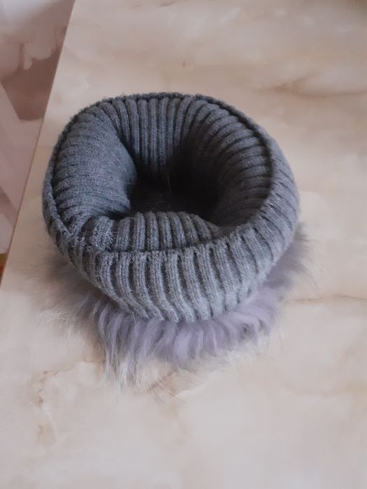 Шапочка с  чернобурки